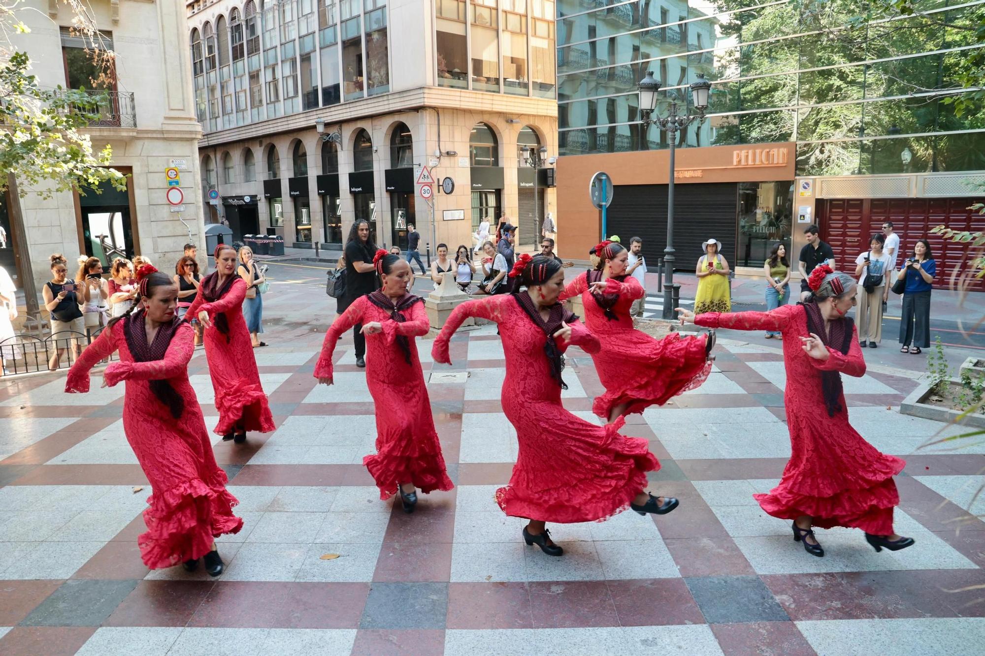 Actos 9 octubre, plaza Gabriel Miró