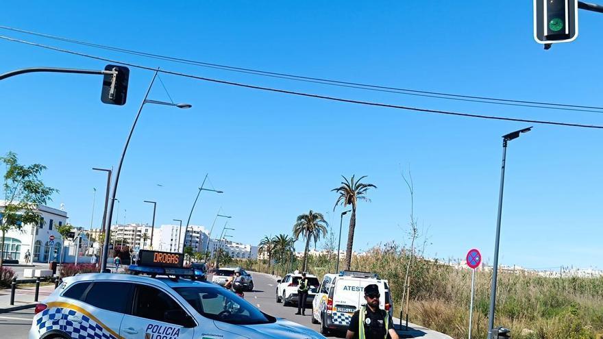 Cazados cuatro conductores drogados y dos borrachos por la Policía Local de Ibiza