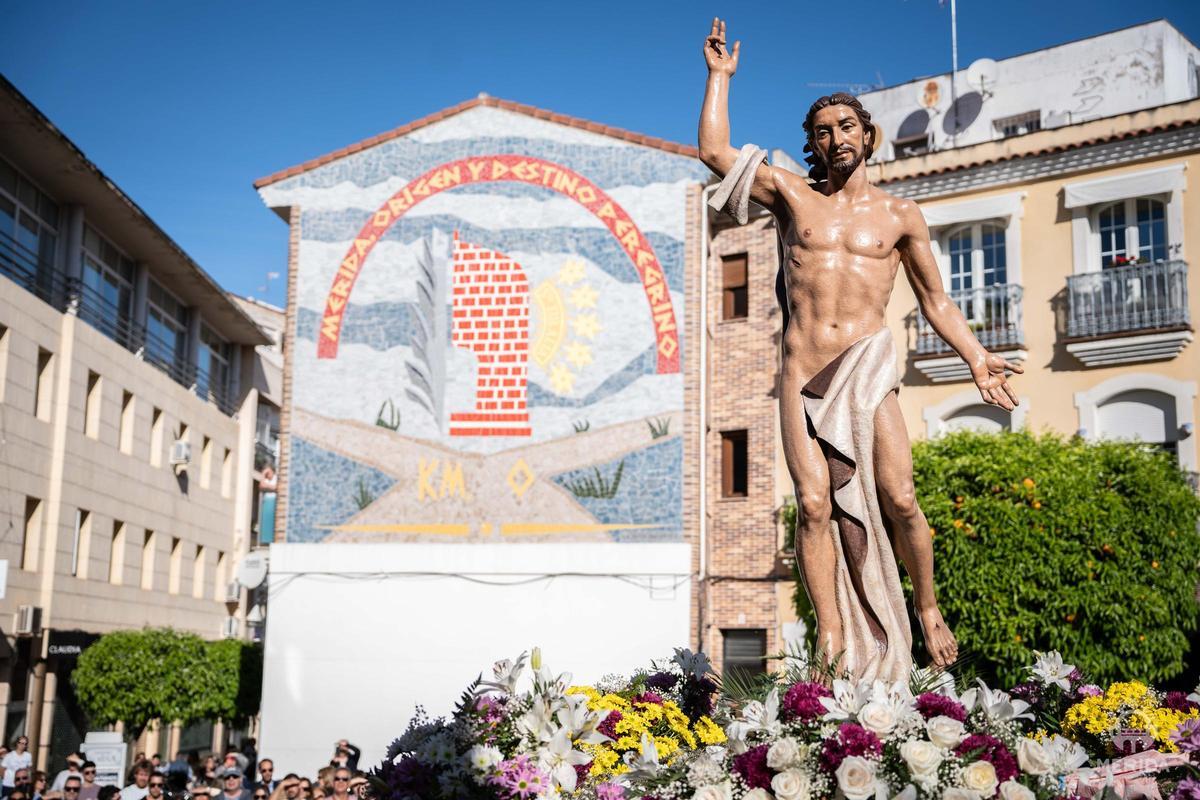 Fotogalería | Mérida despide su Semana Santa con el júbilo del Resucitado Fotogalería | Mérida despide su Semana Santa con el júbilo del Resucitado
