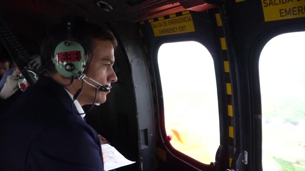 Pedro Sánchez visita la zona de Alicante afectada por la Dana.