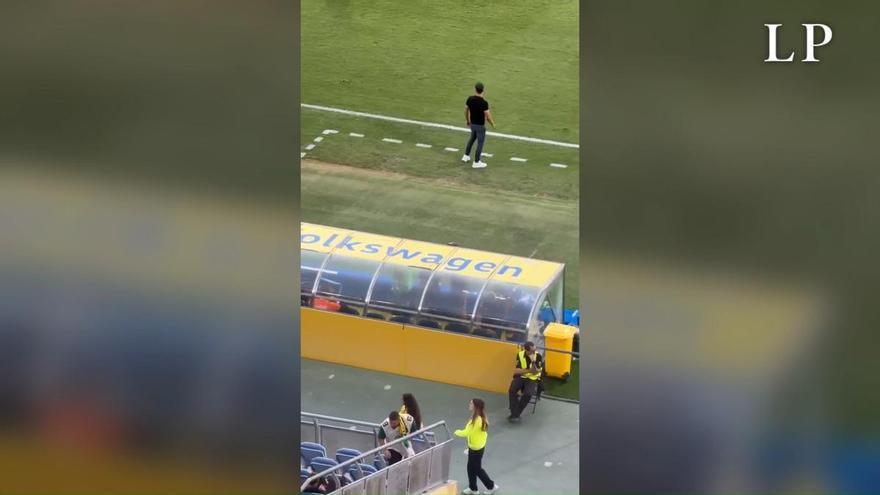 Cabreo de Jesé en el UD Las Palmas - Valladolid