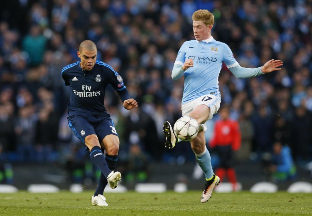 Imágenes del partido entre Manchester City y Real