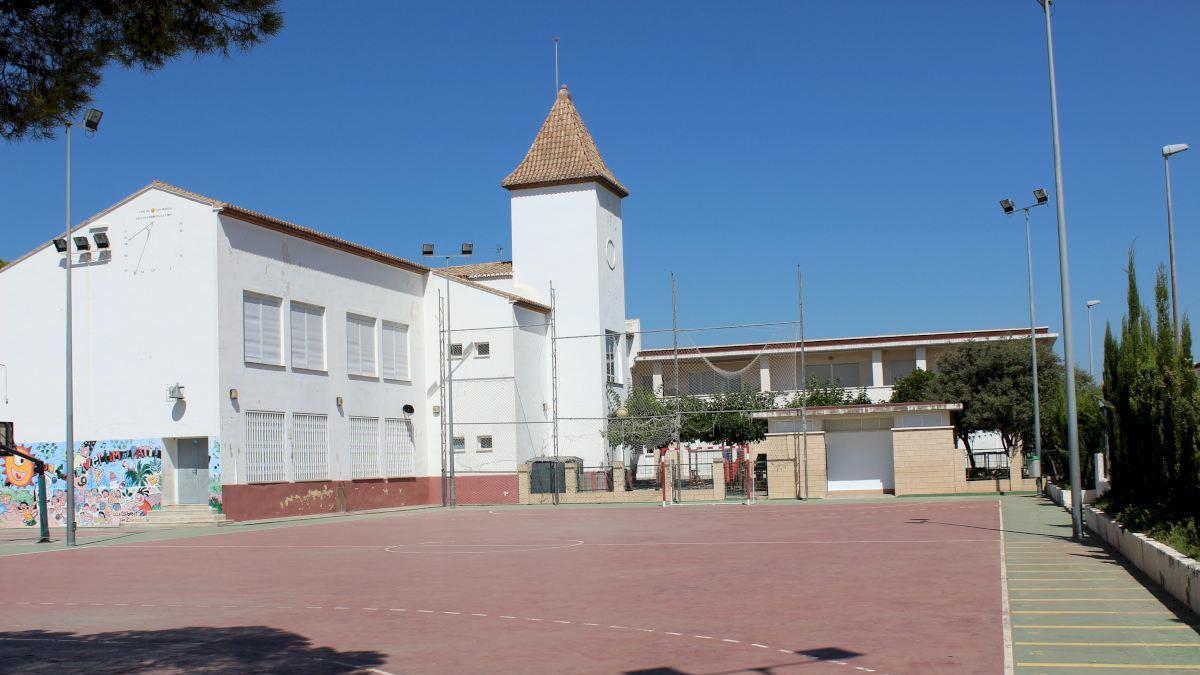 El CEIP Cervantes de Godella.