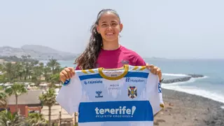 La portera menos goleada de Primera RFEF ya es blanquiazul