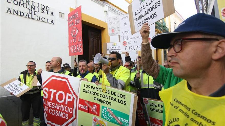 García cree que los trabajadores de Cosmos &quot;se equivocan de sede&quot; al manifestarse