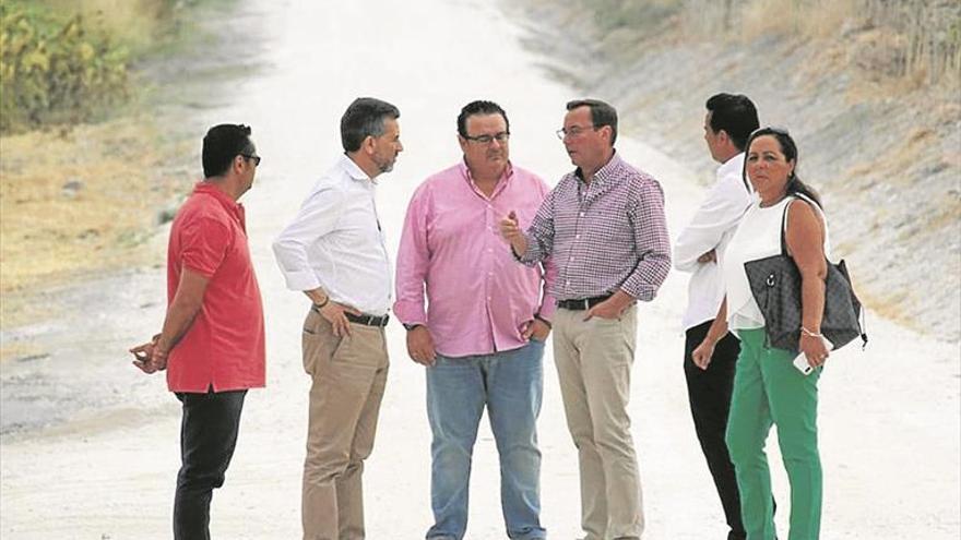 La Diputación entrega las obras del camino de La Horca de Villafranca