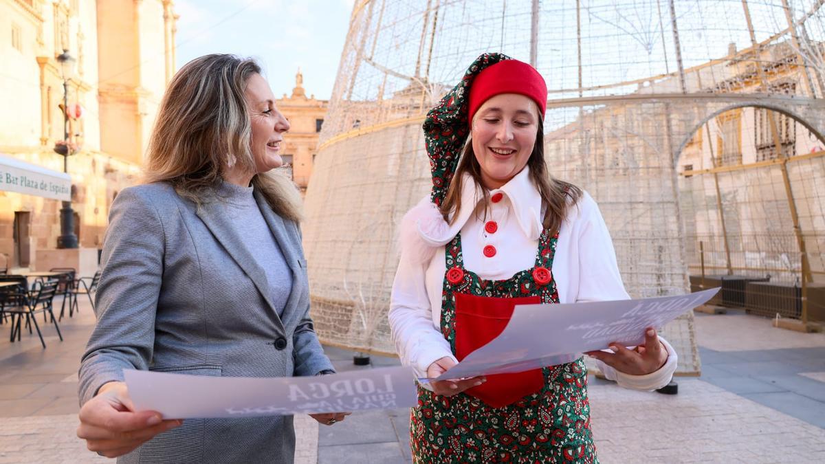 Santa Claus será recibido en la Plaza de España.