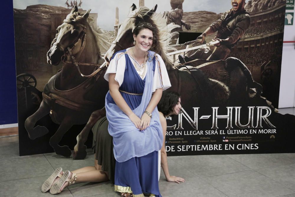 Los romanos amenizan el estreno de Ben-Hur