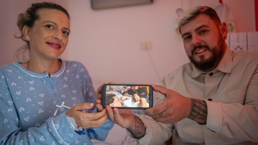 Liam, hijo del Carnaval de Tenerife, primer canario nacido en 2025