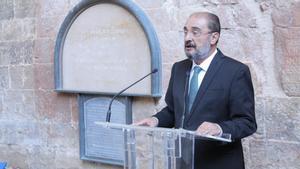 El expresidente de Aragón, Javier Lambán, en una imagen de archivo.