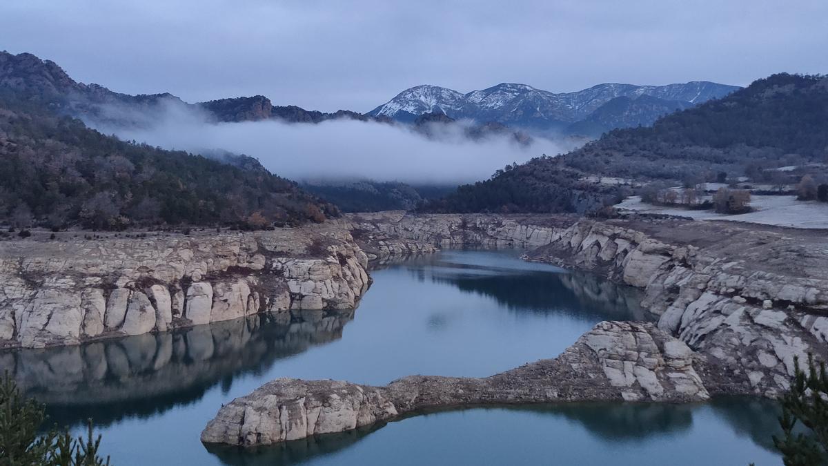 Pantà de la Llosa del Cavall, al Solsonès.