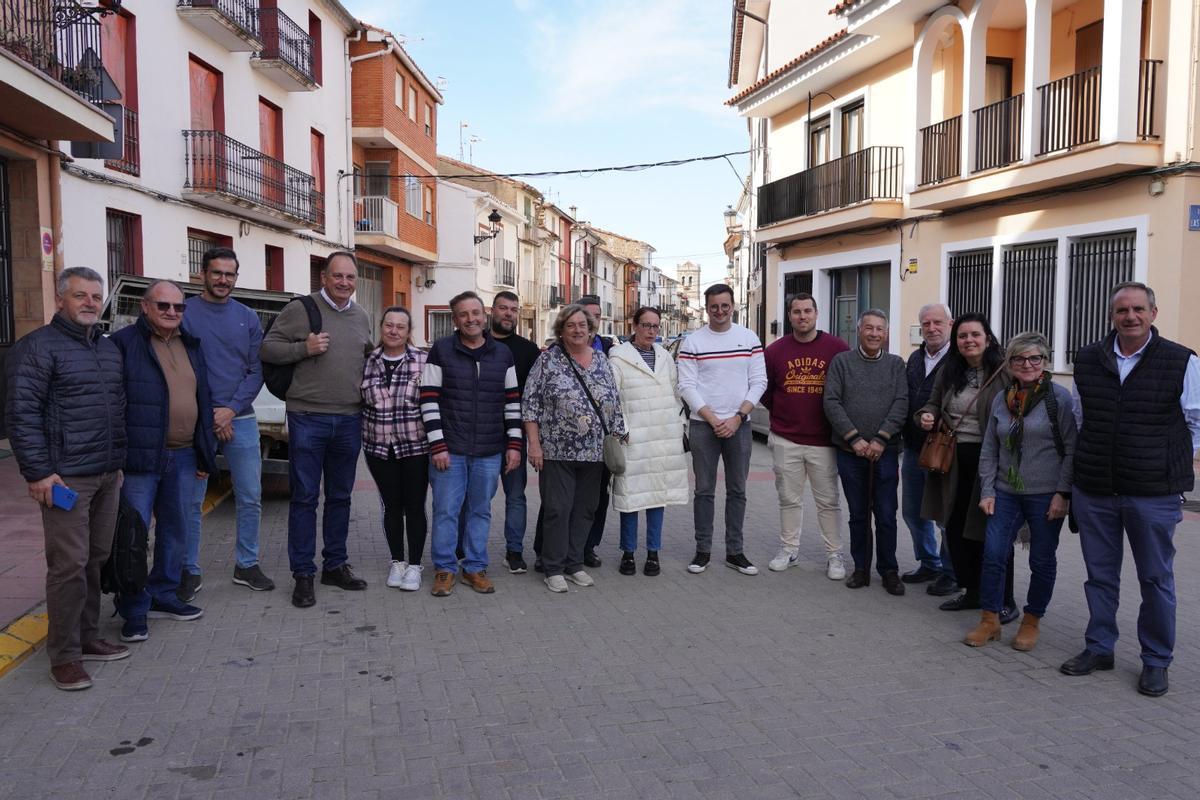 Encuentro con alcaldes y portavoces del PP en Barracas.