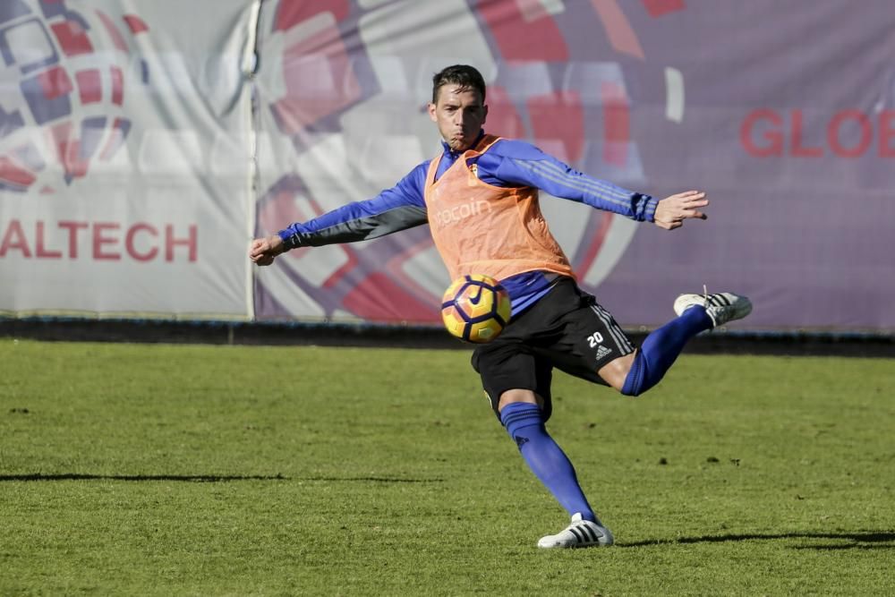 Entrenamiento del Real Oviedo