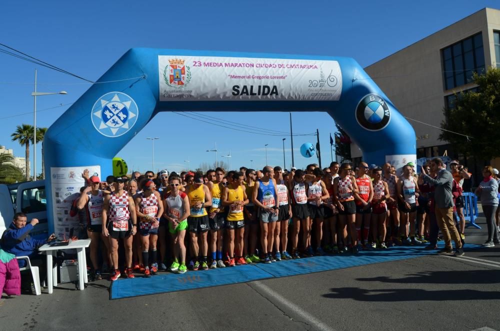 Media Maratón en Cartagena