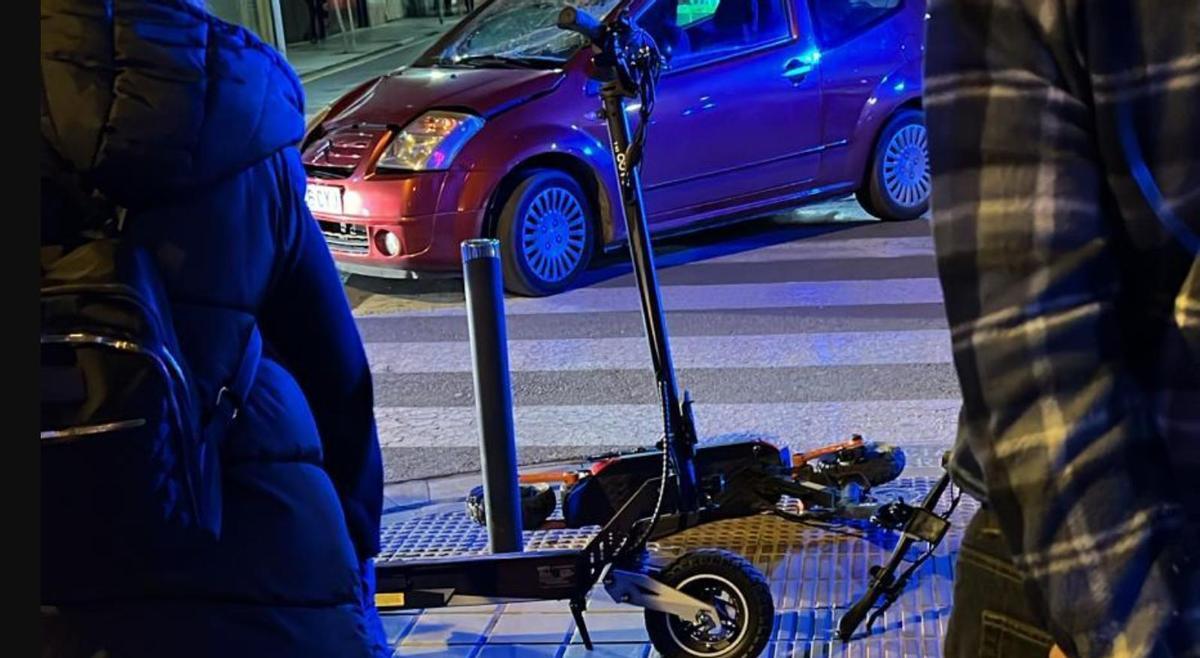 El atropello ha tenido lugar en el cruce de la calle Padre Llansol con la calle Felipe Bellver