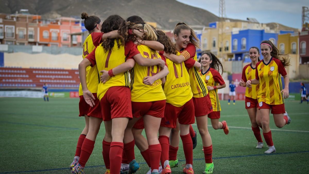 Cataluña superó con contundencia a Aragón en la Fase Oro del Campeonato de España