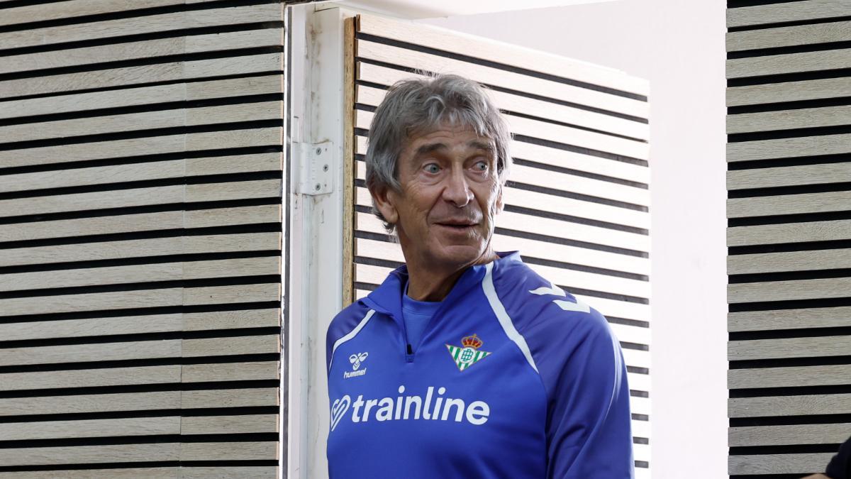 Manuel Pellegrini, entrenador del Real Betis