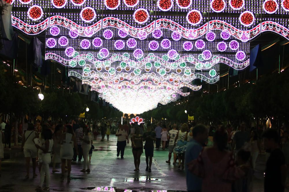 Encendido del alumbrado del Real de la Feria 2017