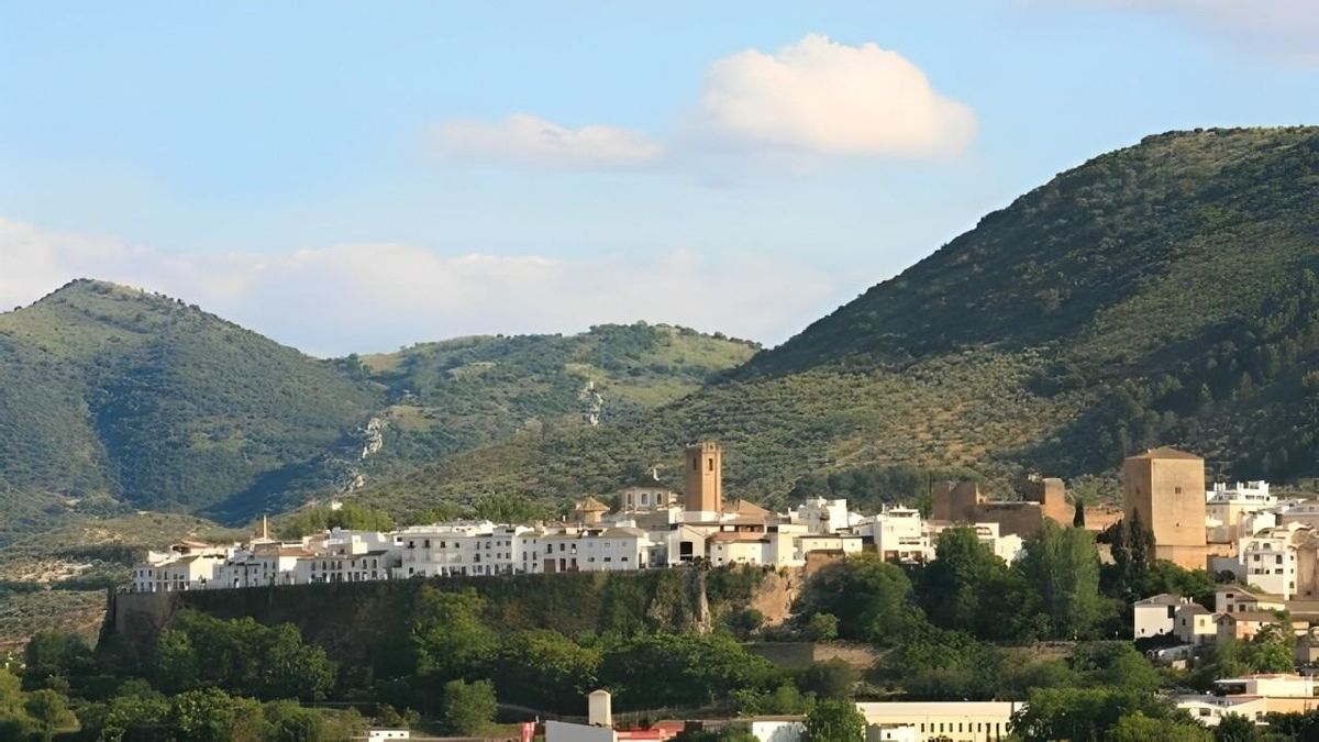 Vistas alejadas de Priego de Córdoba.