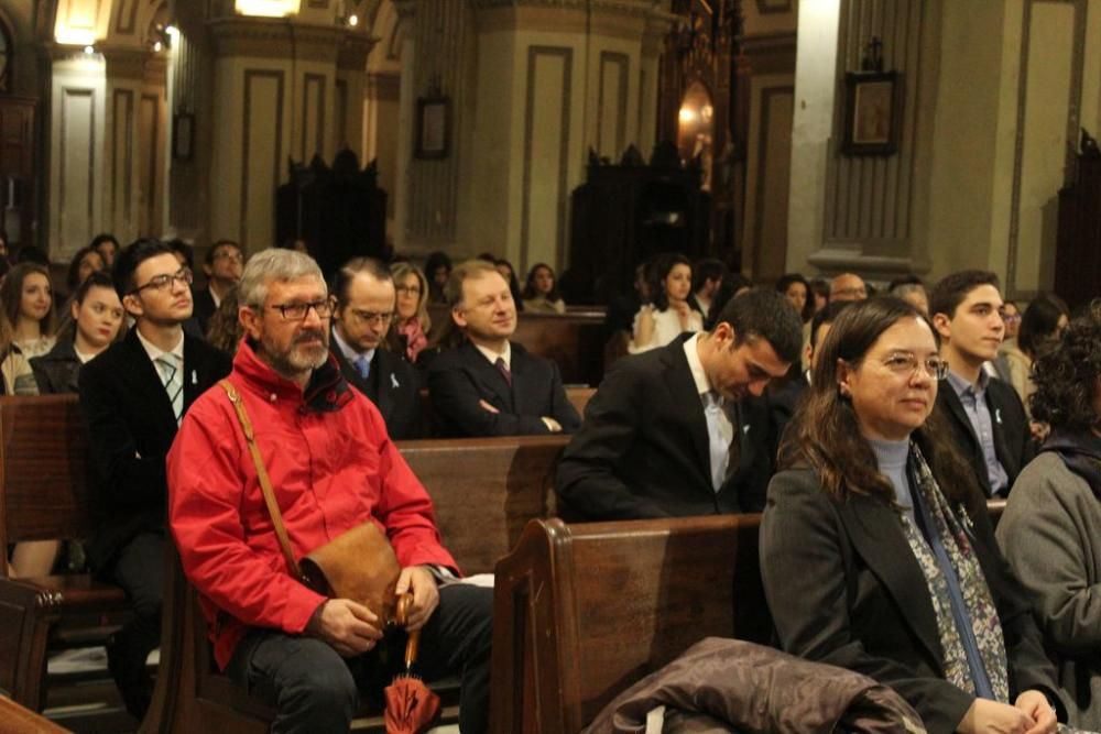 Los plateros distinguen al Ayuntamiento de Murcia