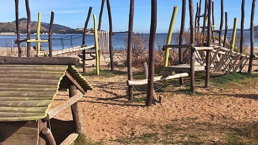 Pollença kämpft um die Spielplätze an den Stadtstränden