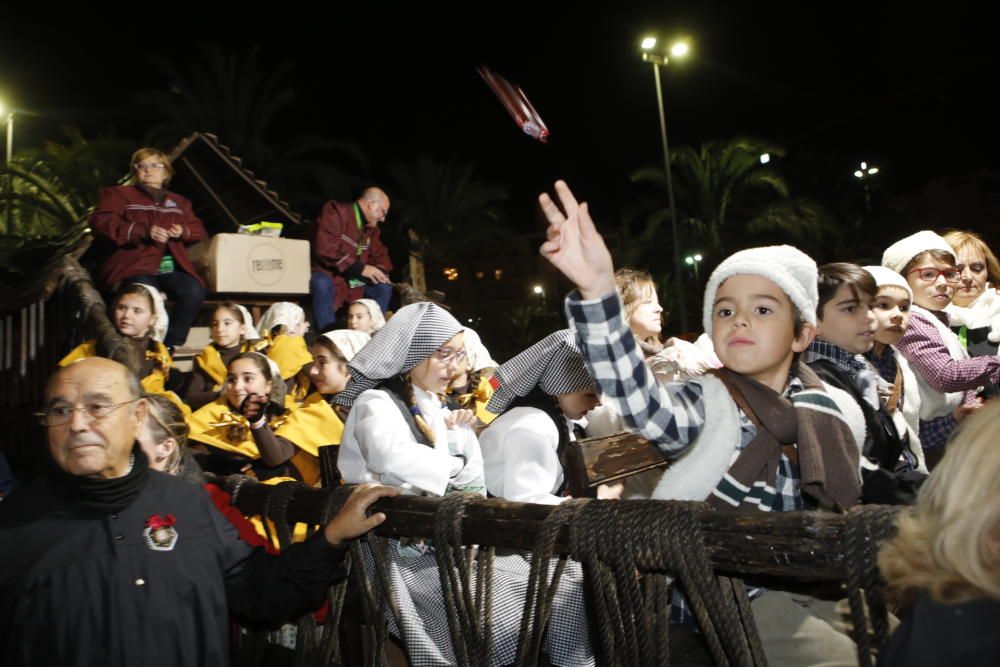 Cabalgata de los Reyes Magos en Alicante.