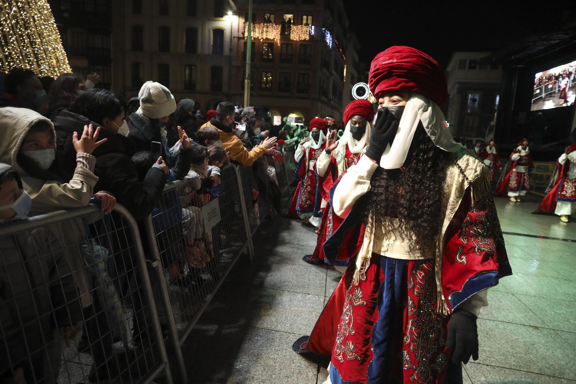 Cabalgata de Reyes Magos en Avilés