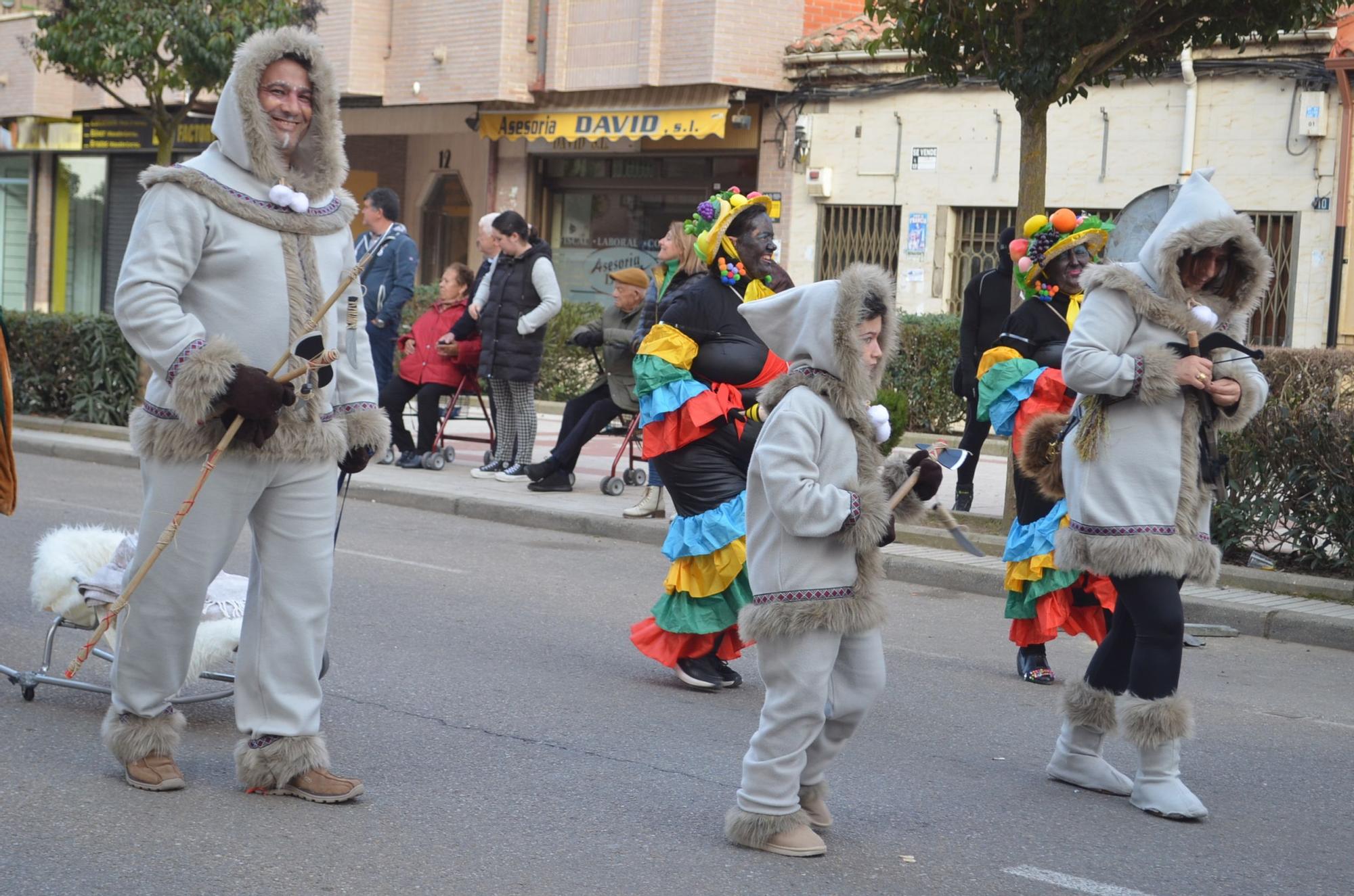 Así fue el desfile de Carnaval infantil de Benavente