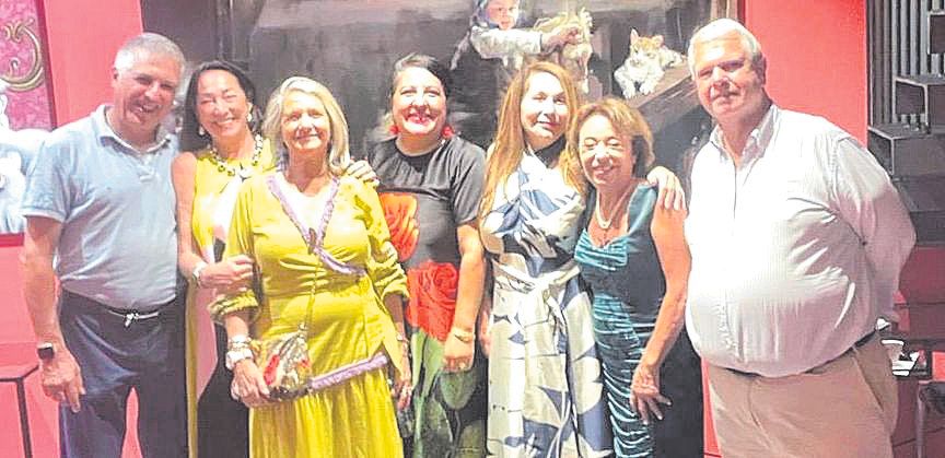 Mateu Jaume, Amparo Alegría, Lluc Deyá, Soledad Hidalgo, Patricia Chinchilla, Cleo García y Jaime España.