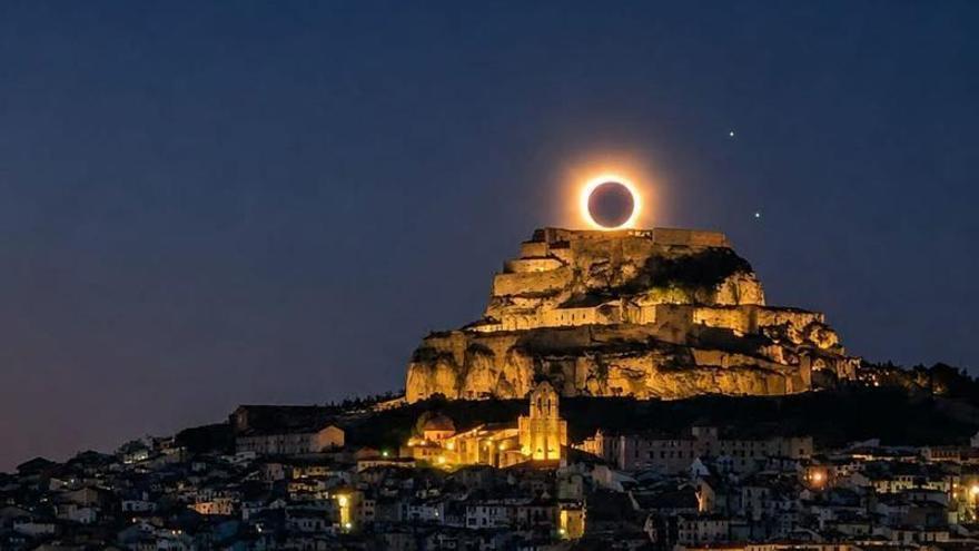 Las fotos del eclipse en los municipios de Castellon