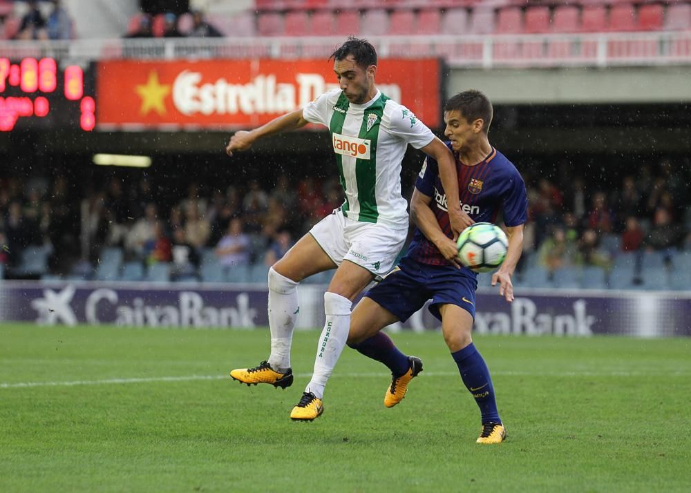 El Córdoba CF cae ante el Barcelona B.