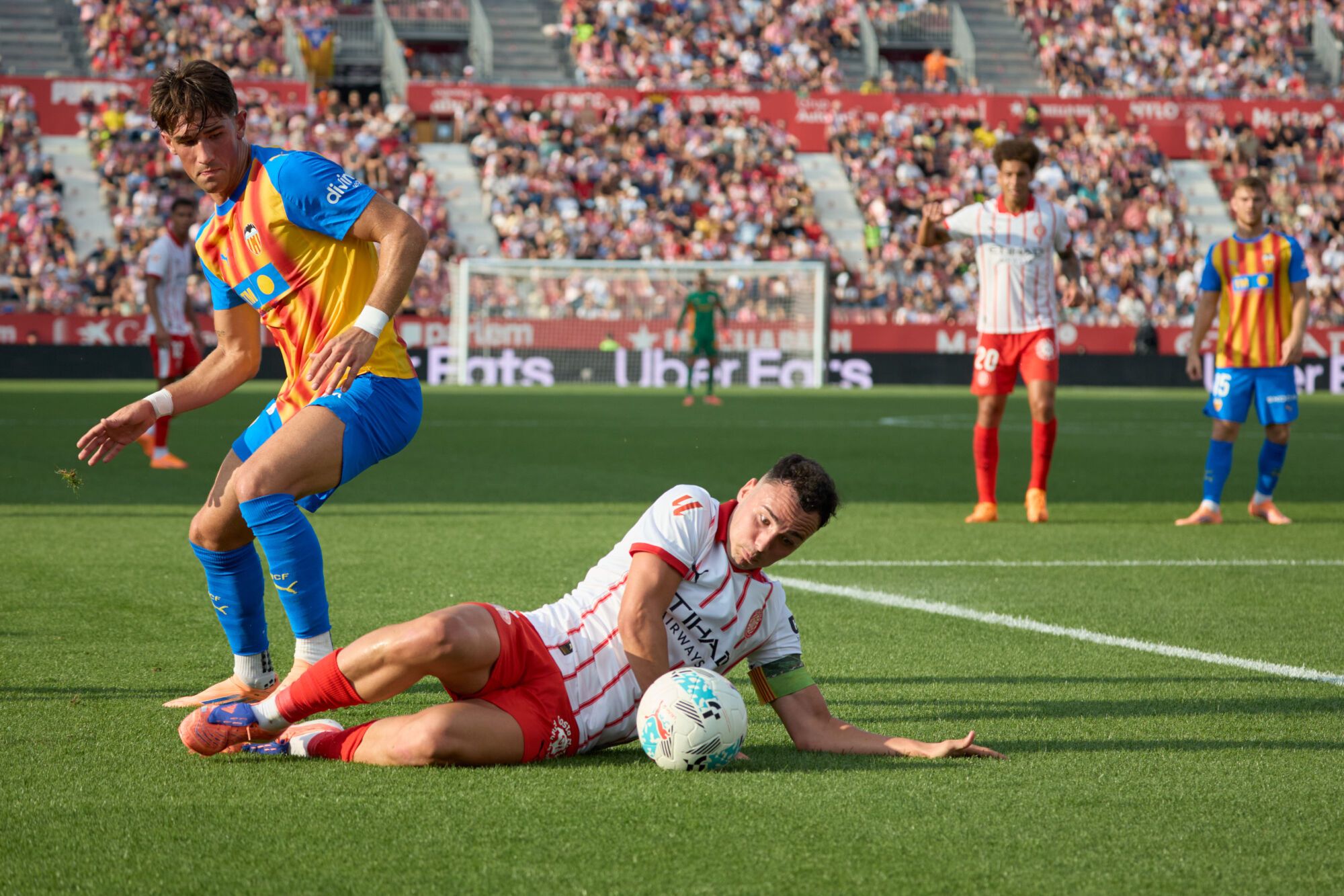 Les imatges del Girona FC - València