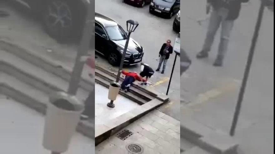 Brutal pelea con siete implicados: "Te quito la vida"