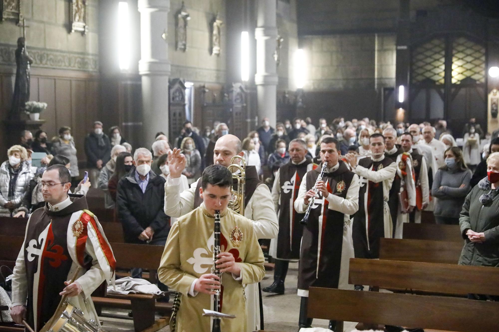 Homenaje musical a la sagrada familia en la Basílica de Gijón
