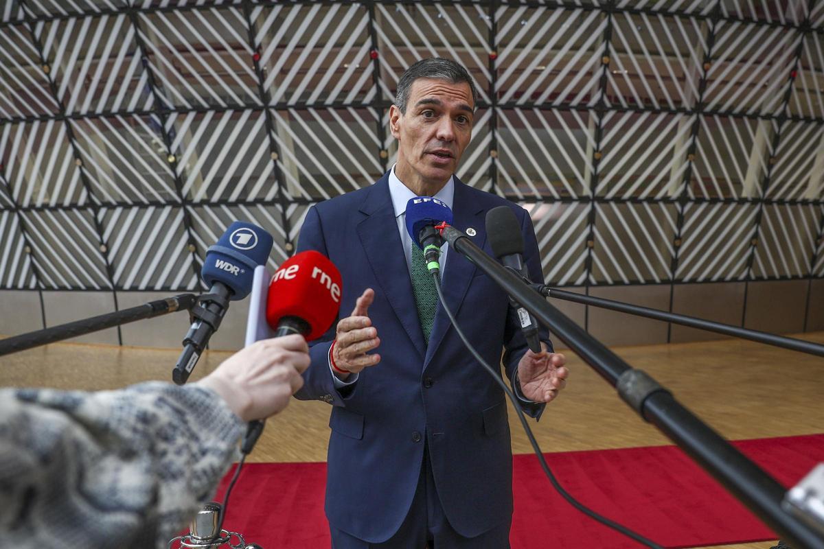 Sánchez minimitza l’amenaça de Trump i s’escuda en la política comercial de la UE Sánchez minimitza l’amenaça de Trump i s’escuda en la política comercial de la UE