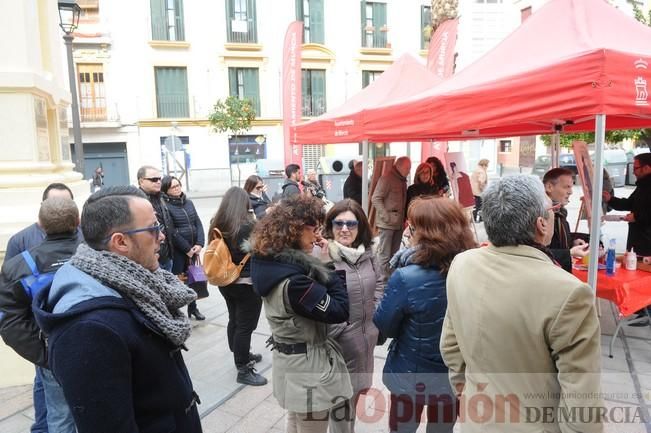 Pintores en la Plaza de Santa Eulalia