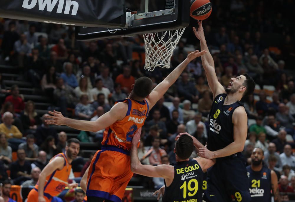 Partido Valencia Basket - Fenerbahçe de Euroliga.