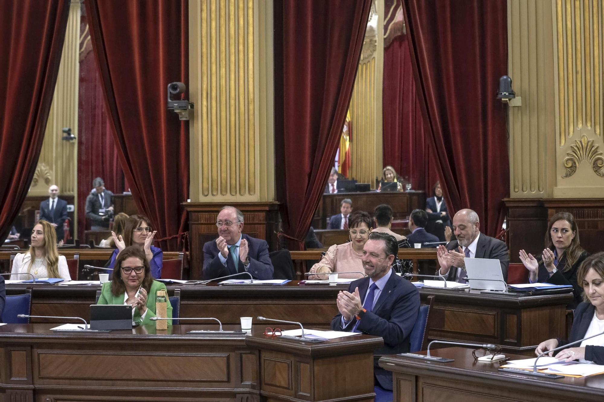 Crisis de Vox en Baleares | FOTOS: La crisis de Vox capitaliza el pleno del Parlament balear