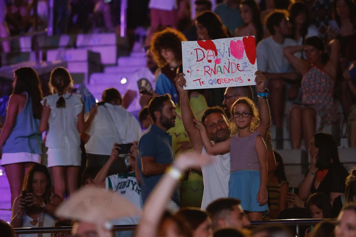 Dani Fernández desata su tormenta emocional en La Axerquía