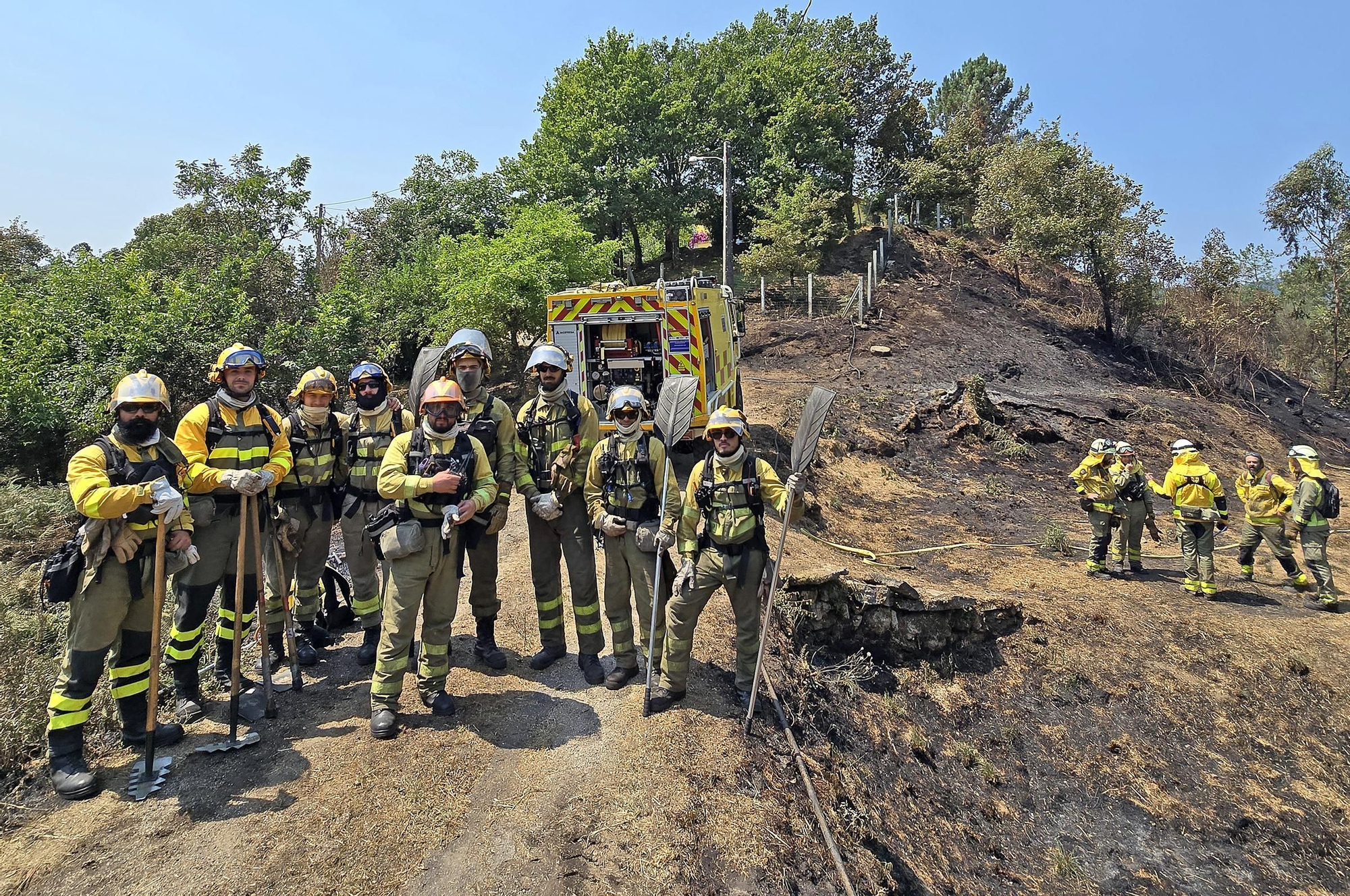 Los incendios sacuden Galicia