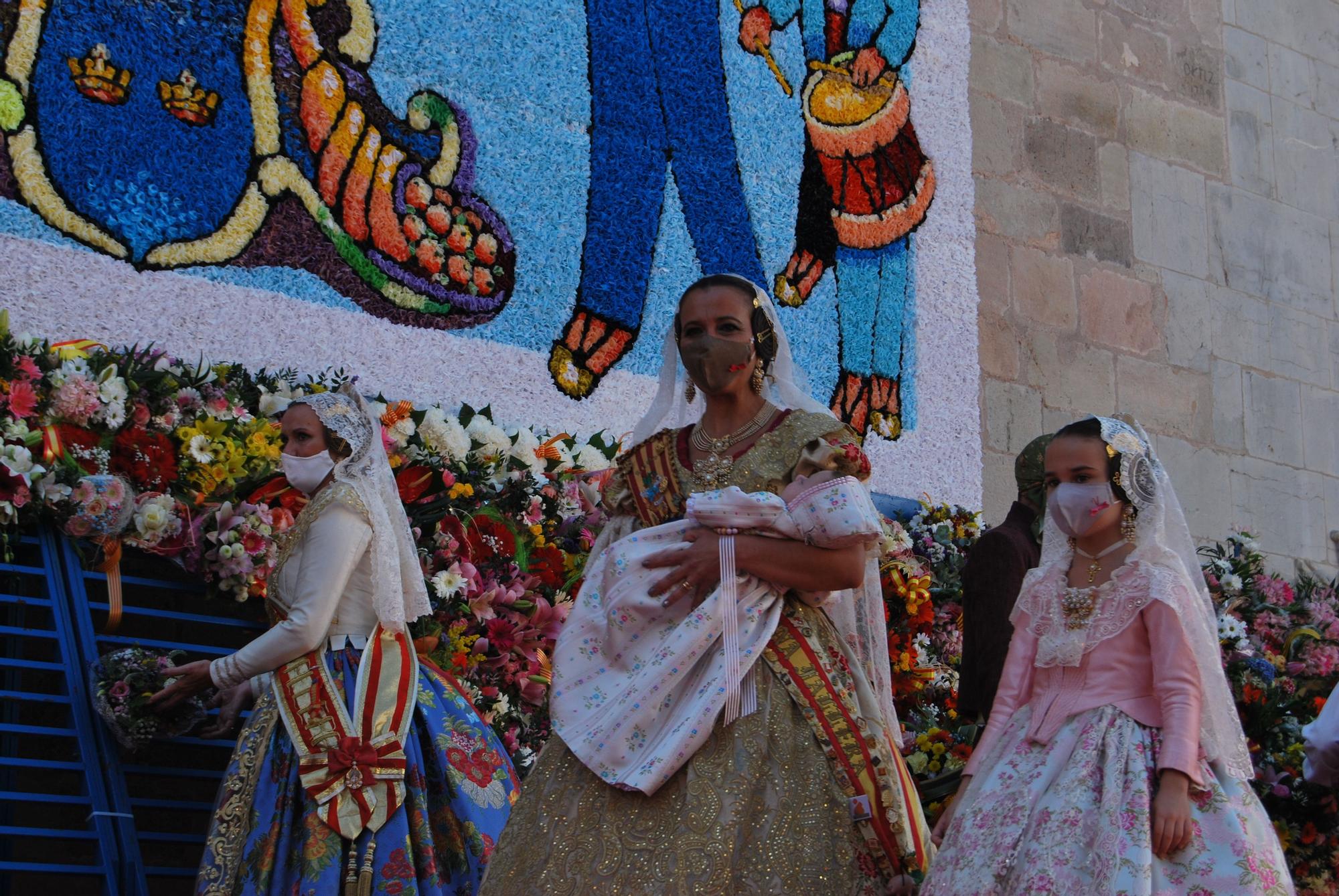 Ofrenda a la patrona de Burriana