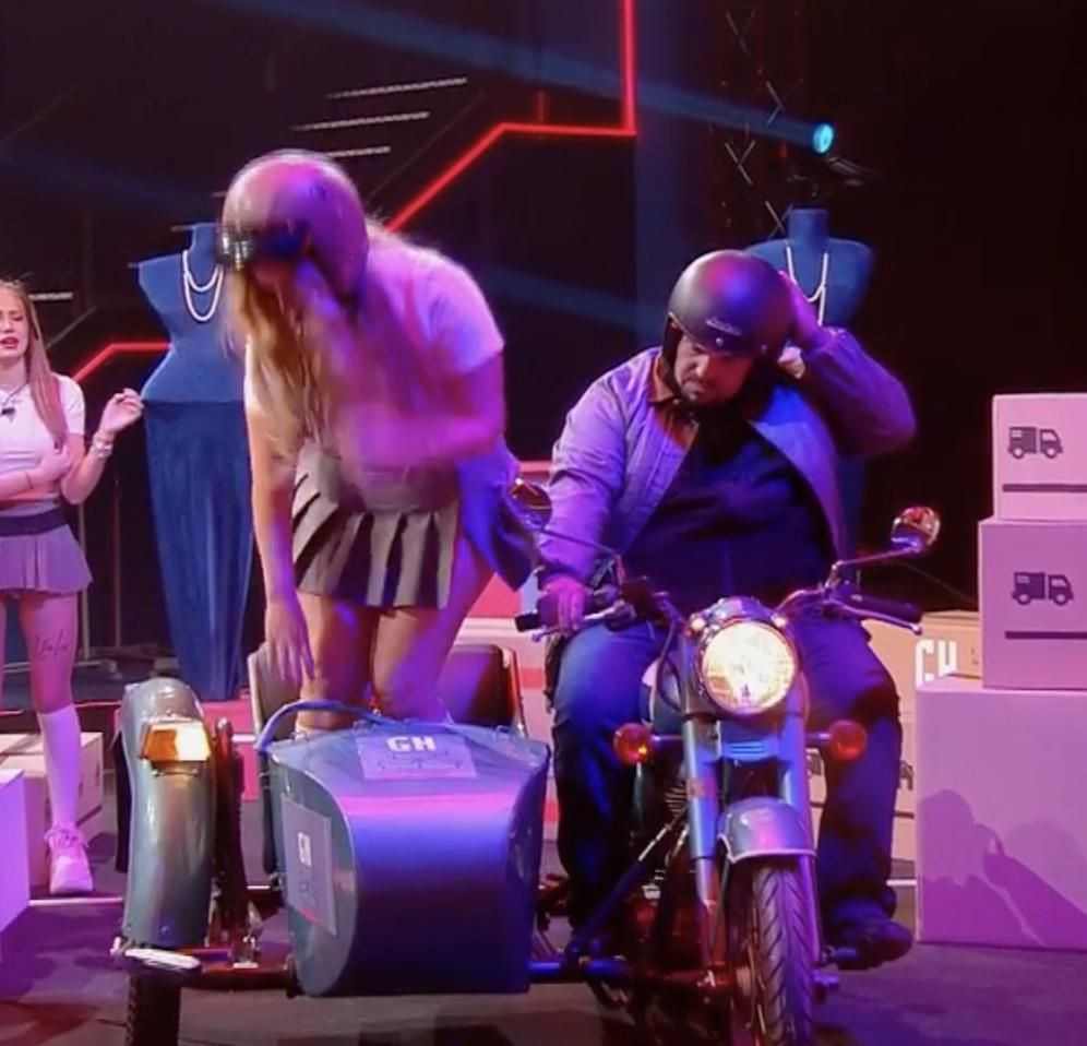 Belén se ha ido de la casa de 'GH' en sidecar