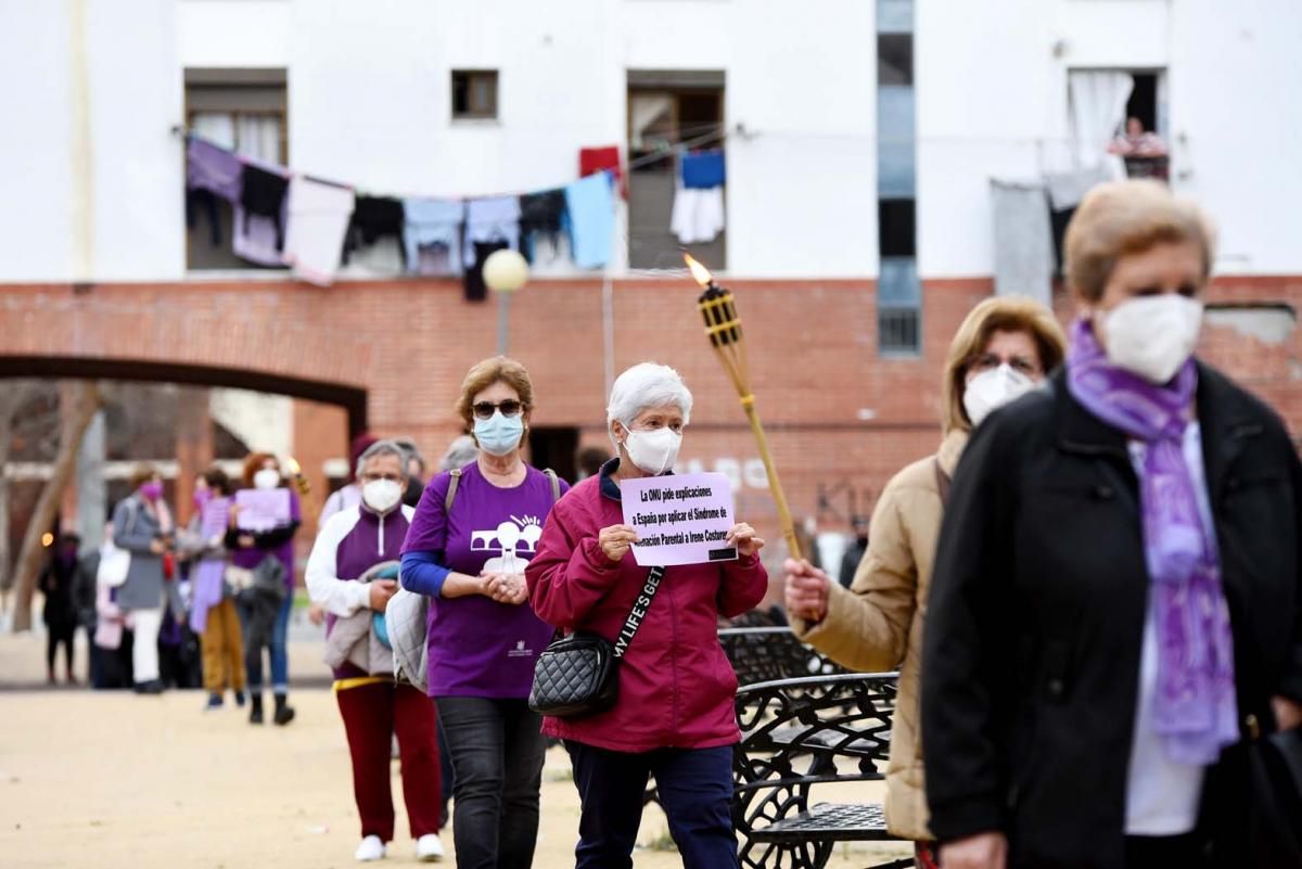 Marcha reivindicativa contra los asesinatos y violencias machistas