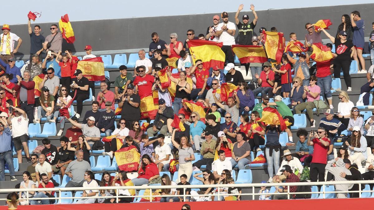 Imagen de archivo de Can Misses durante un partido de España.