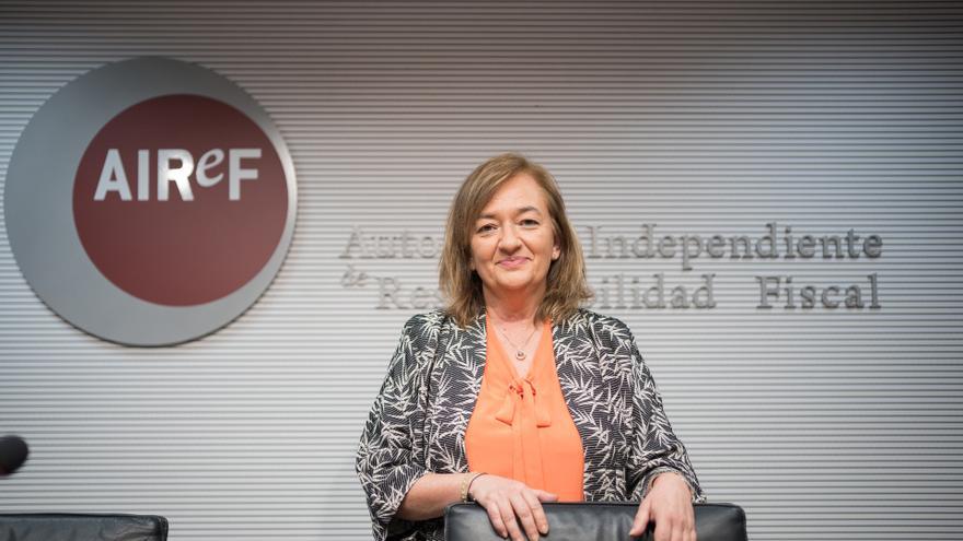 La presidenta de la AIReF, Cristina Herrero.