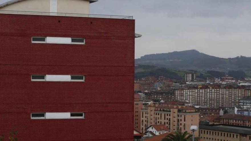 Bloques de pisos en Avilés.