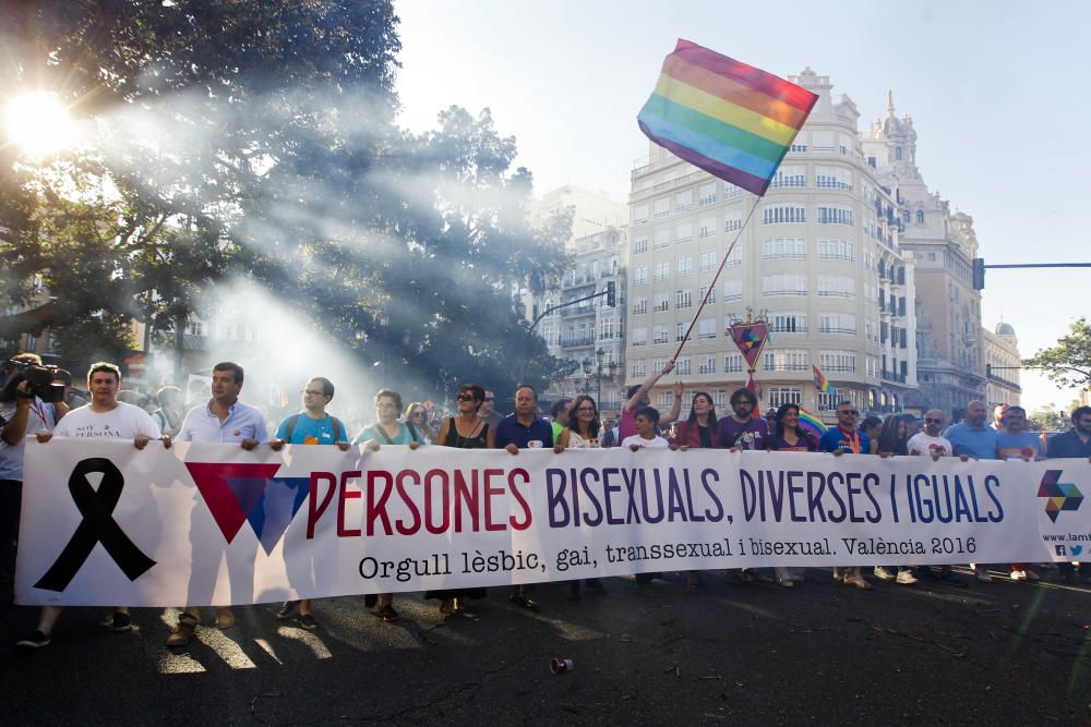 Manifestación del Orgullo LGTBi en Valencia