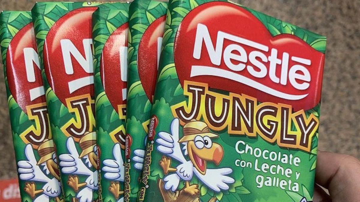 Jungly, rajoles de xocolata a preu de cocaïna