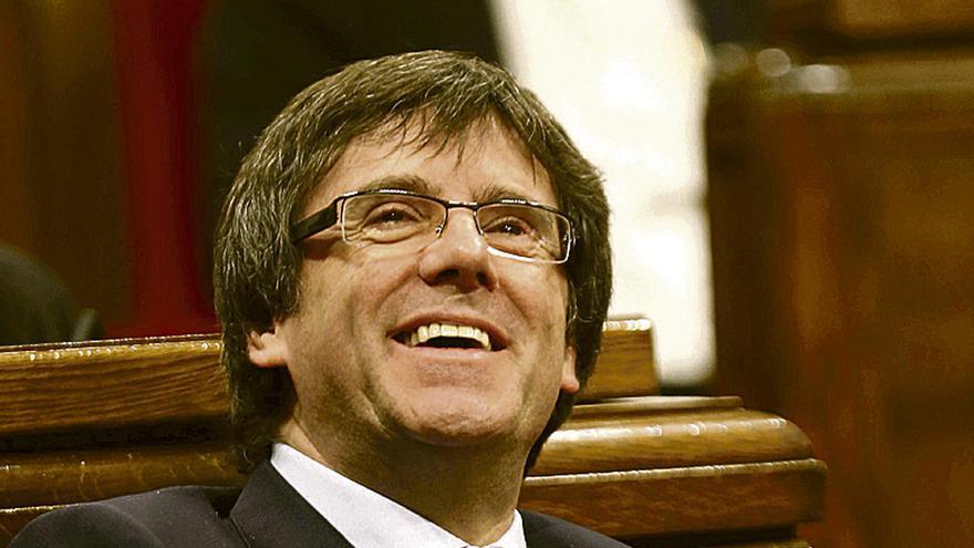 El presidente de la Generalitat, Carles Puigdemont. efe