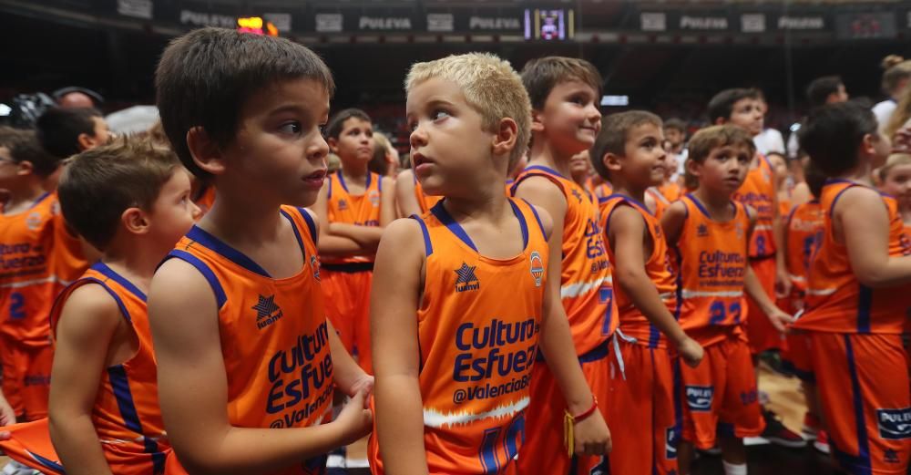 La presentación del Valencia Basket, en imágenes